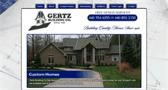Desktop Screenshot of gertzbuilding.com